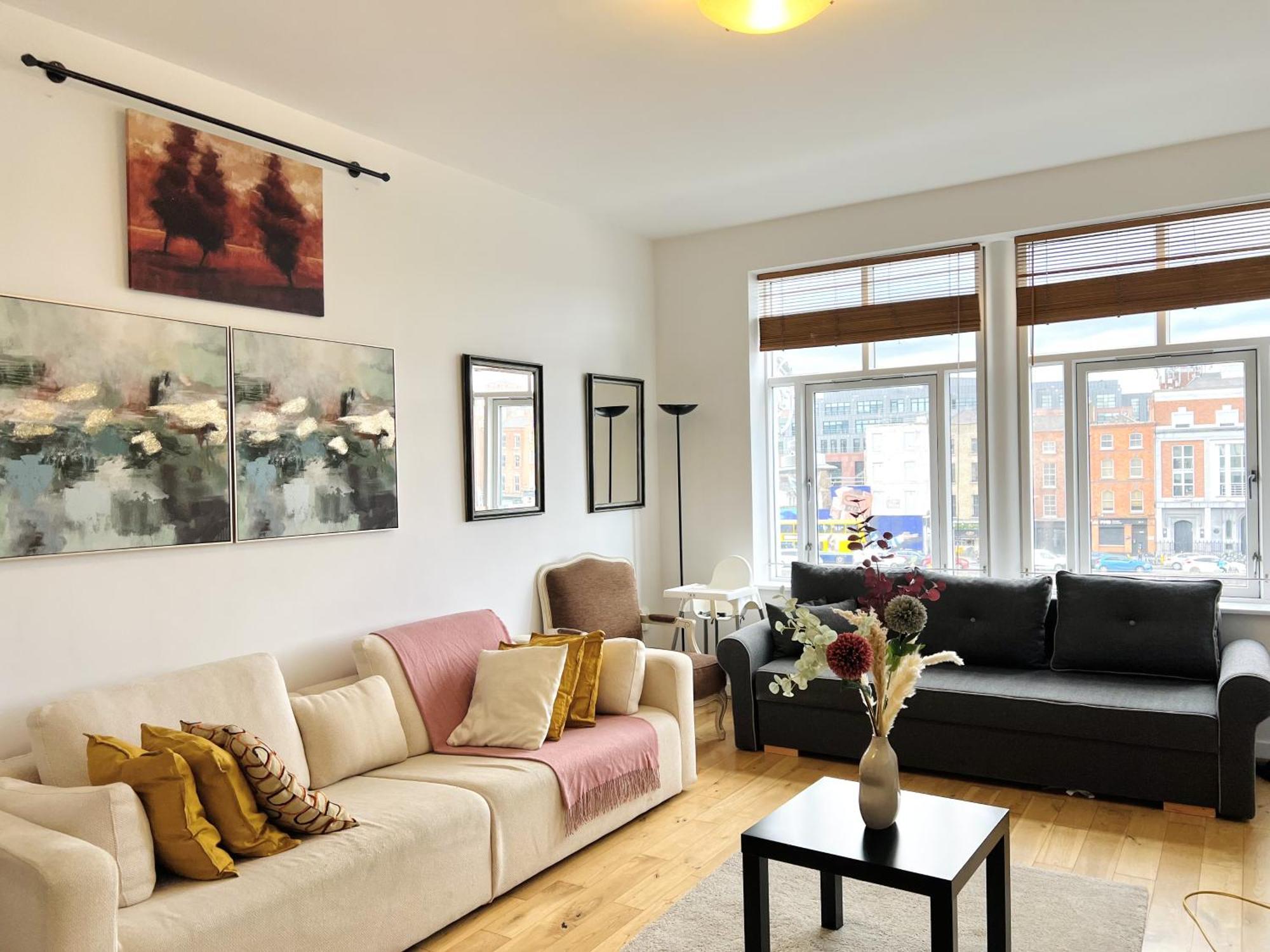 Cosy River View Flat At Temple Bar Dublin Exteriör bild